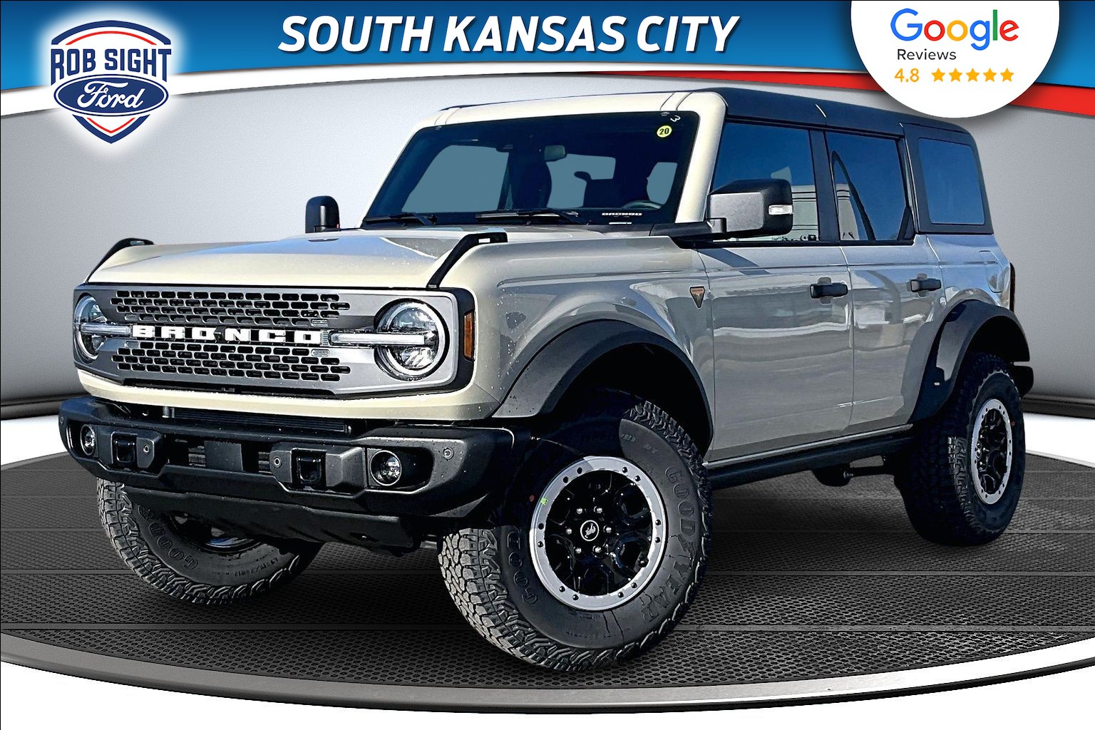 Broncoページ New 2025 Ford Bronco Badlands® 4 Door in Kansas City #8871951